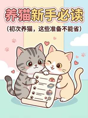 第一次养猫完整指南|新手零踩坑全套攻略