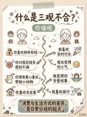 恋爱里消费观差异完整化解思路，从根源矛盾到落地相处方案