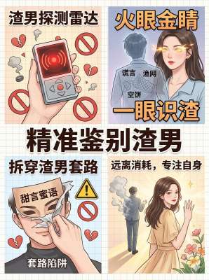 渣男常见 20 个典型特征，女生避雷参考