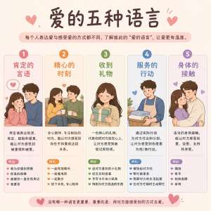 5种爱的语言完整解析|读懂所有人的情感需求