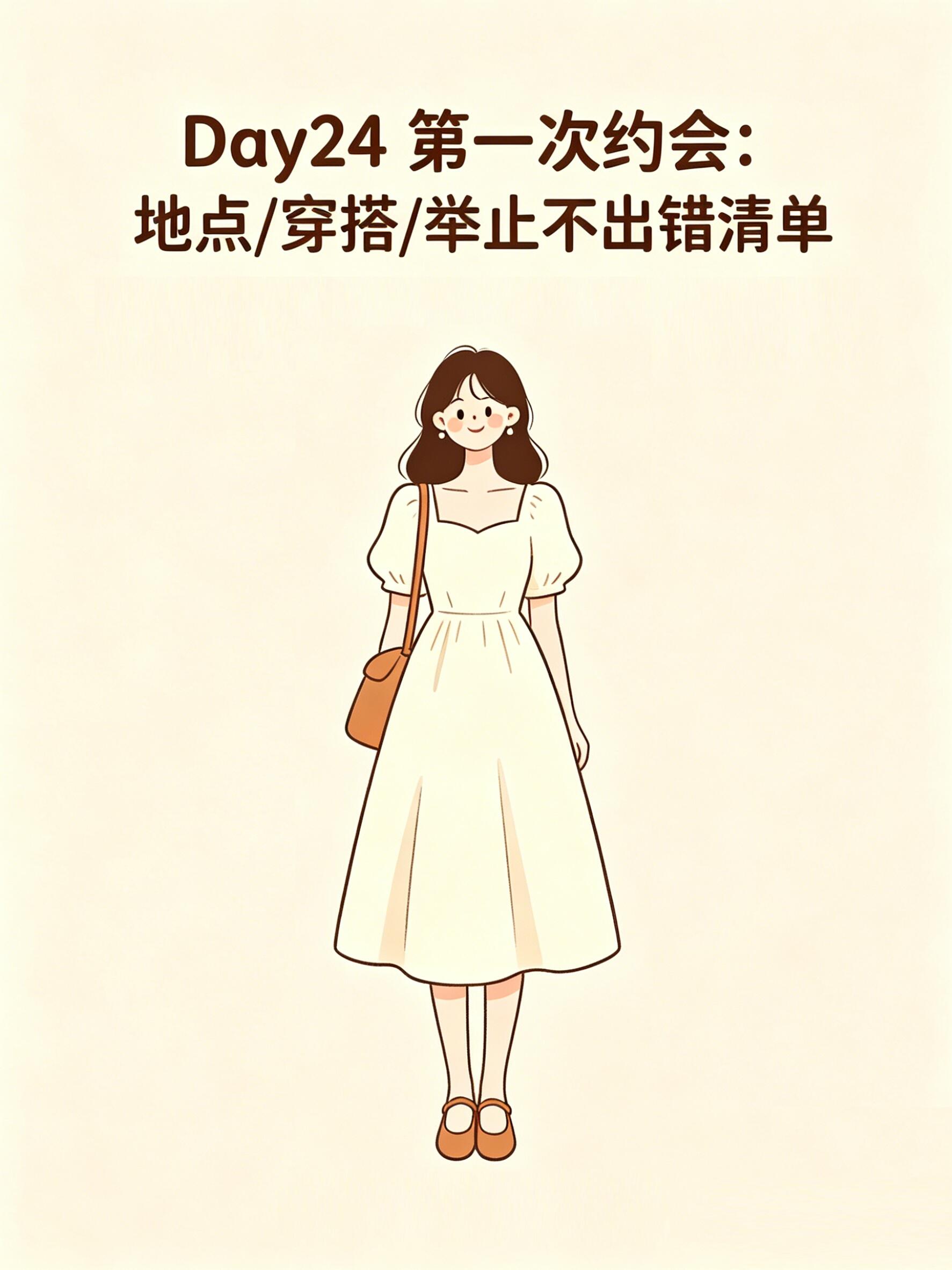 第一次约会穿搭完整指南|氛围感拉满、得体不尴尬、好感度满分