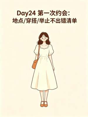 第一次约会穿搭完整指南|氛围感拉满、得体不尴尬、好感度满分