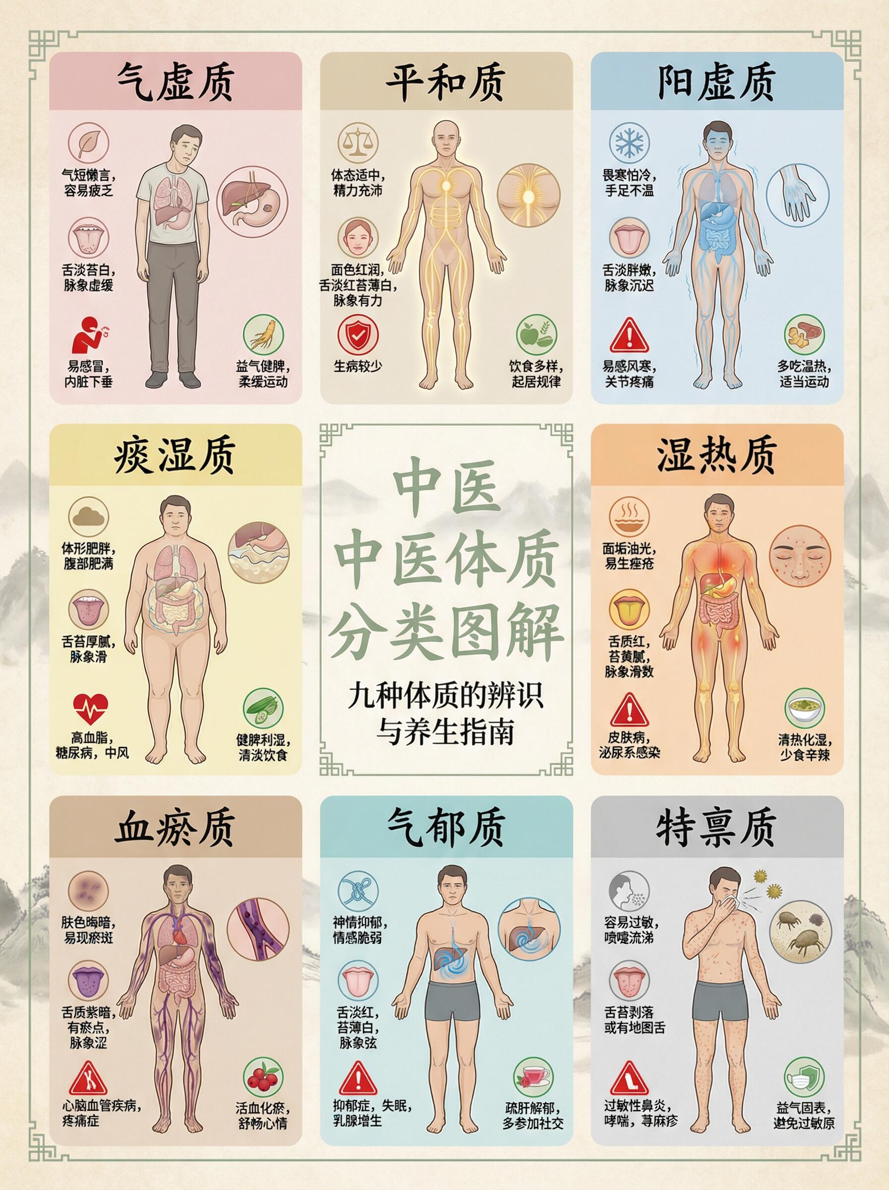 中医养生膏体质辨识完整解决方案