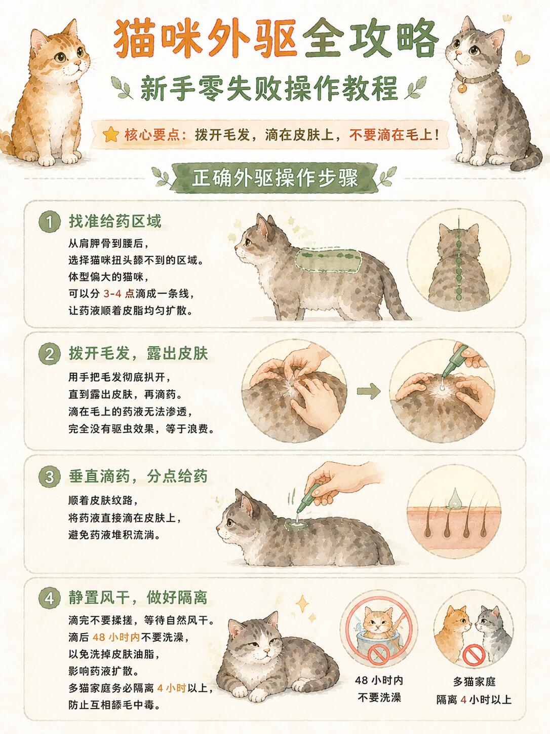 猫咪完整驱虫指南全详解