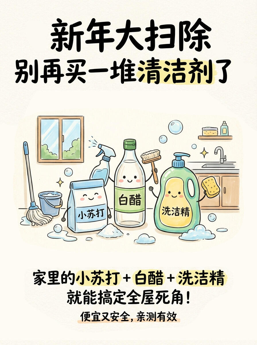生活去污全攻略|全屋万能去污技巧
