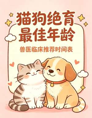 狗狗绝育最佳时间|最新兽医标准(分体型+公母精准攻略)