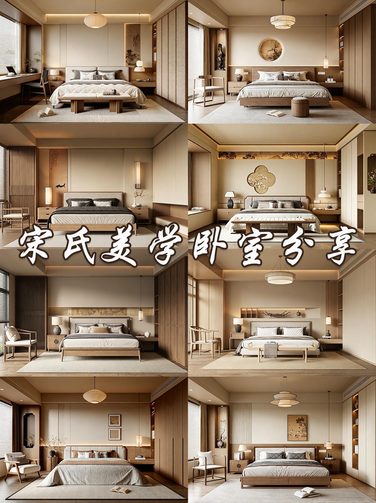 新中式风格卧室全攻略：打造理想治愈家居