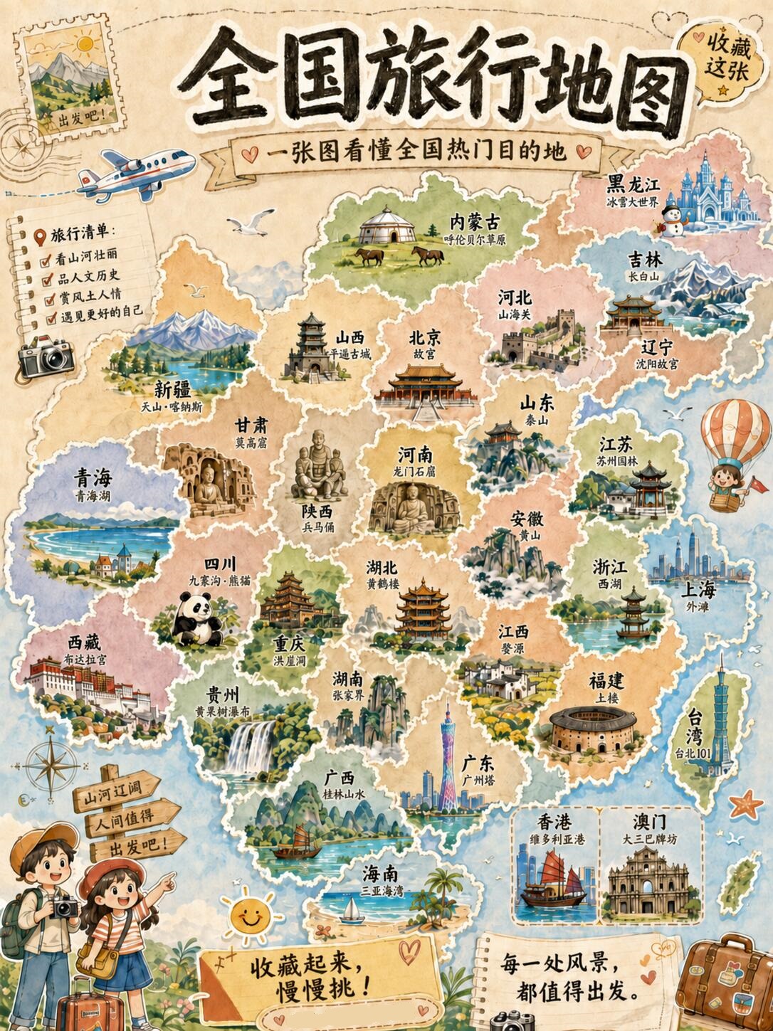 国内 36 个必去景点推荐(全新清单)