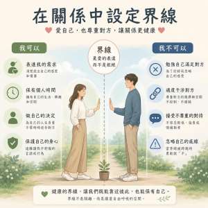 健康恋爱关系的边界设定|不内耗、不捆绑、长久稳定的相处法则