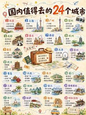 国内 39 个全新必去景点推荐