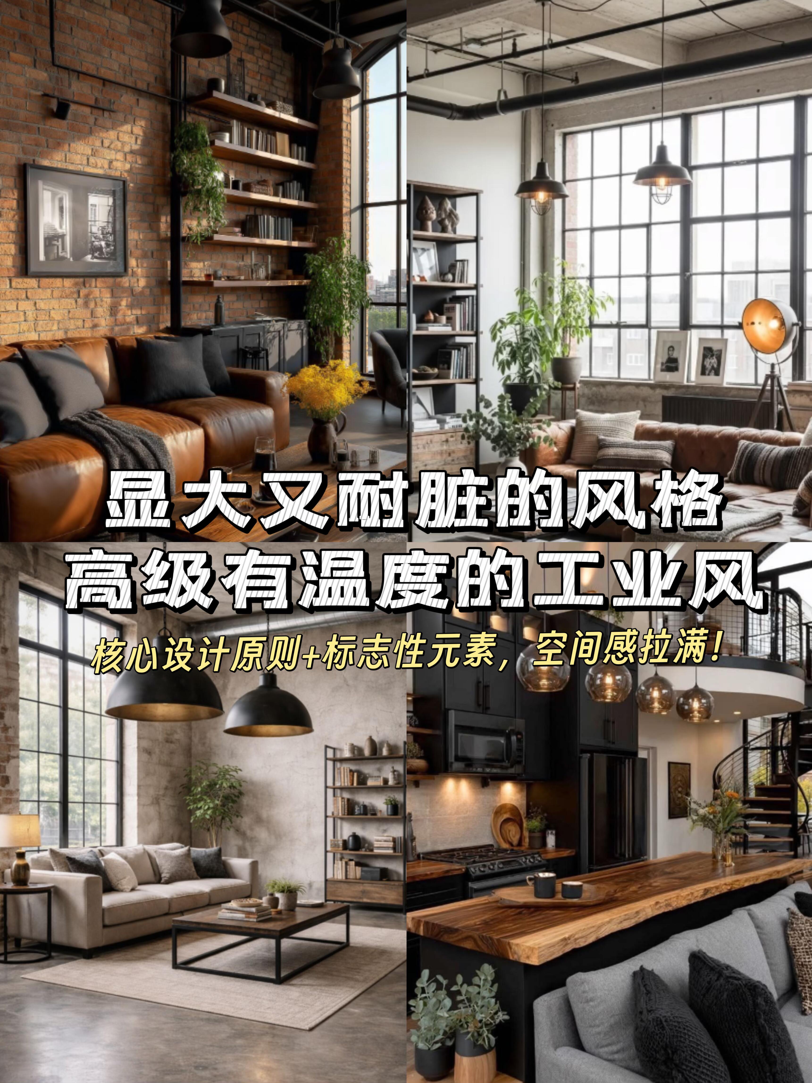 工业风格装修全攻略：打造理想家居(颜值+实用+零翻车)