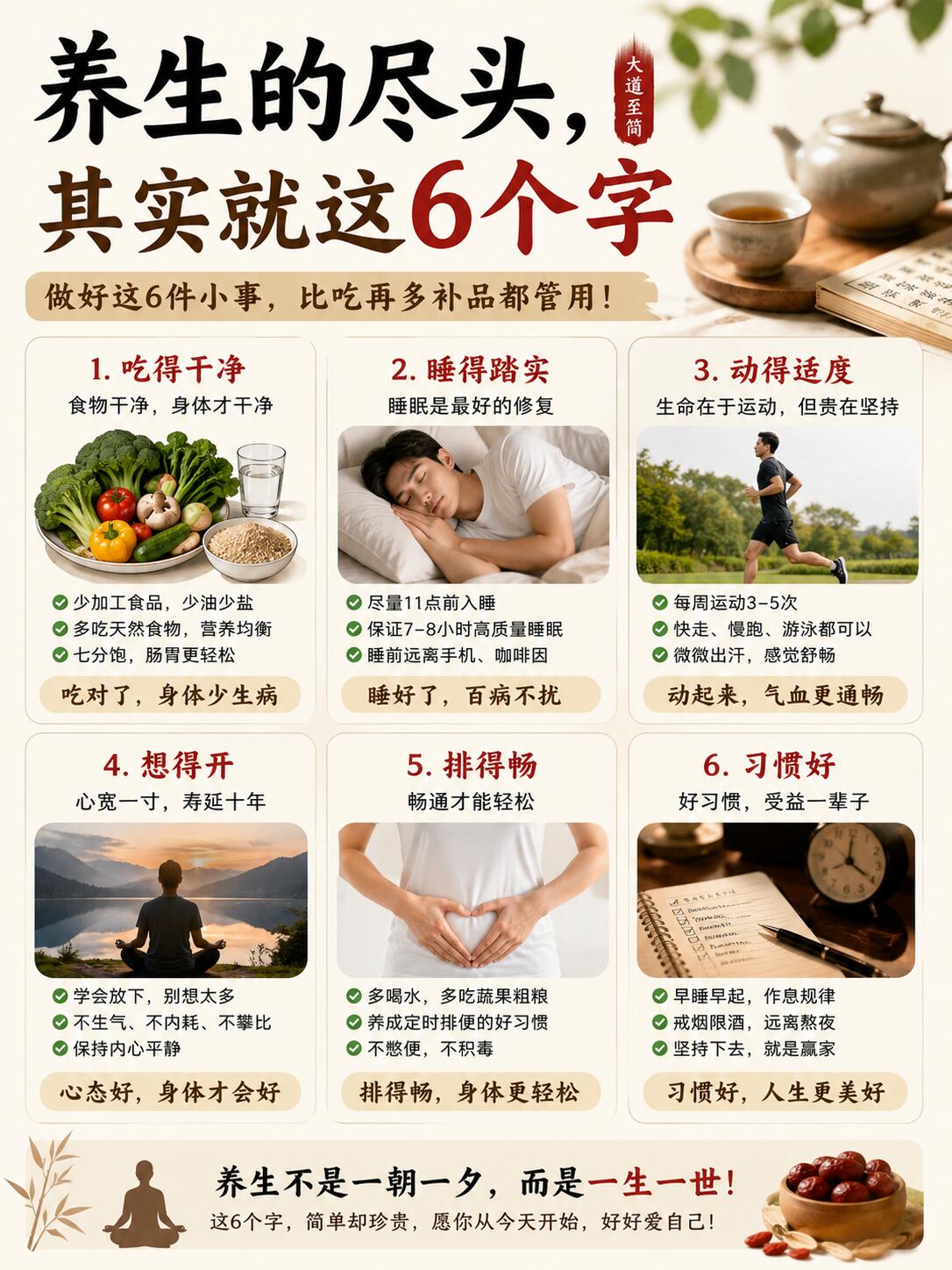 2026版生活养生|70个极简实用日常技巧